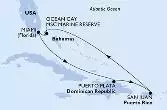  MSC WORLD AMERICA od 26/04/2025 do 03/05/2025 podróż z: Miami, United States