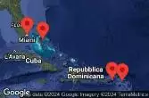 MIAMI, FLORIDA, NASSAU, BAHAMAS, AT SEA, CHARLOTTE AMALIE, ST. THOMAS, PHILIPSBURG, ST. MAARTEN