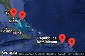 MIAMI, FLORIDA, NASSAU, BAHAMAS, AT SEA, CHARLOTTE AMALIE, ST. THOMAS, ST. JOHNS, ANTIGUA