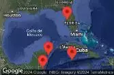 TAMPA, FLORIDA, AT SEA, COZUMEL, MEXICO, BELIZE CITY, BELIZE, GEORGE TOWN, GRAND CAYMAN