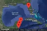 TAMPA, FLORIDA, AT SEA, COZUMEL, MEXICO, COSTA MAYA, MEXICO, BELIZE CITY, BELIZE