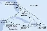 Port Canaveral,Nassau,San Juan,Puerto Plata,Port Canaveral,Cozumel,George Town,Falmouth,Nassau,Port Canaveral