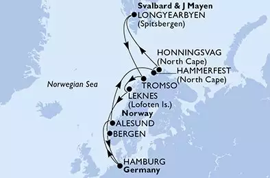 Germany,Norway,Svalbard and Jan Mayen Islands