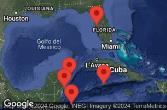 TAMPA, FLORIDA, CRUISING, GEORGE TOWN, GRAND CAYMAN, COZUMEL, MEXICO, ROATAN, HONDURAS, COSTA MAYA, MEXICO