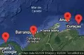 COLON, PANAMA, CARTAGENA, COLOMBIA, CRUISING, KRALENDIJK, BONAIRE, ORANJESTAD, ARUBA